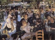 Pierre-Auguste Renoir Bal au Moulin de la Galette oil painting reproduction